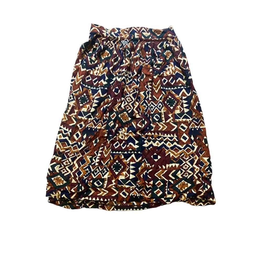 Tribal MIDI Skirt | Earth Tone MIDI skirt | Bohemian MIDI skirt